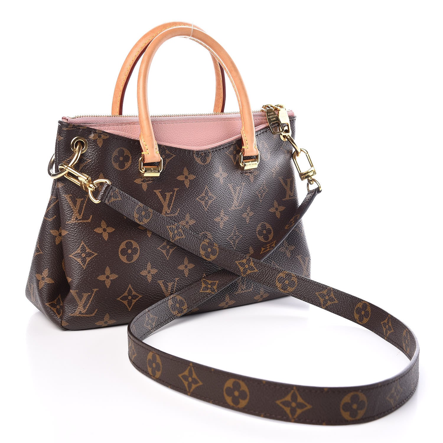 Louis Vuitton Monogram Pallas BB Rose Ballerine 3 of 11