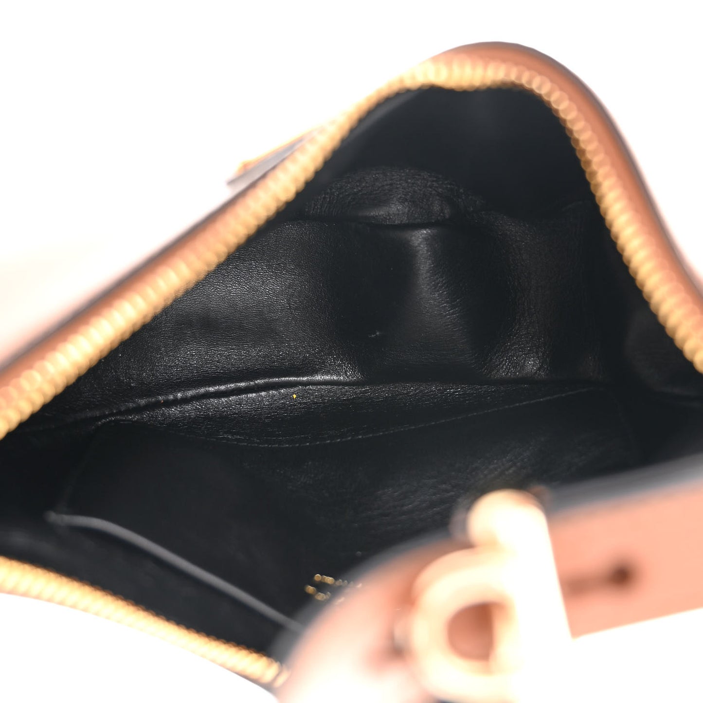 Soft Calfskin Arque Shoulder Bag Cognac