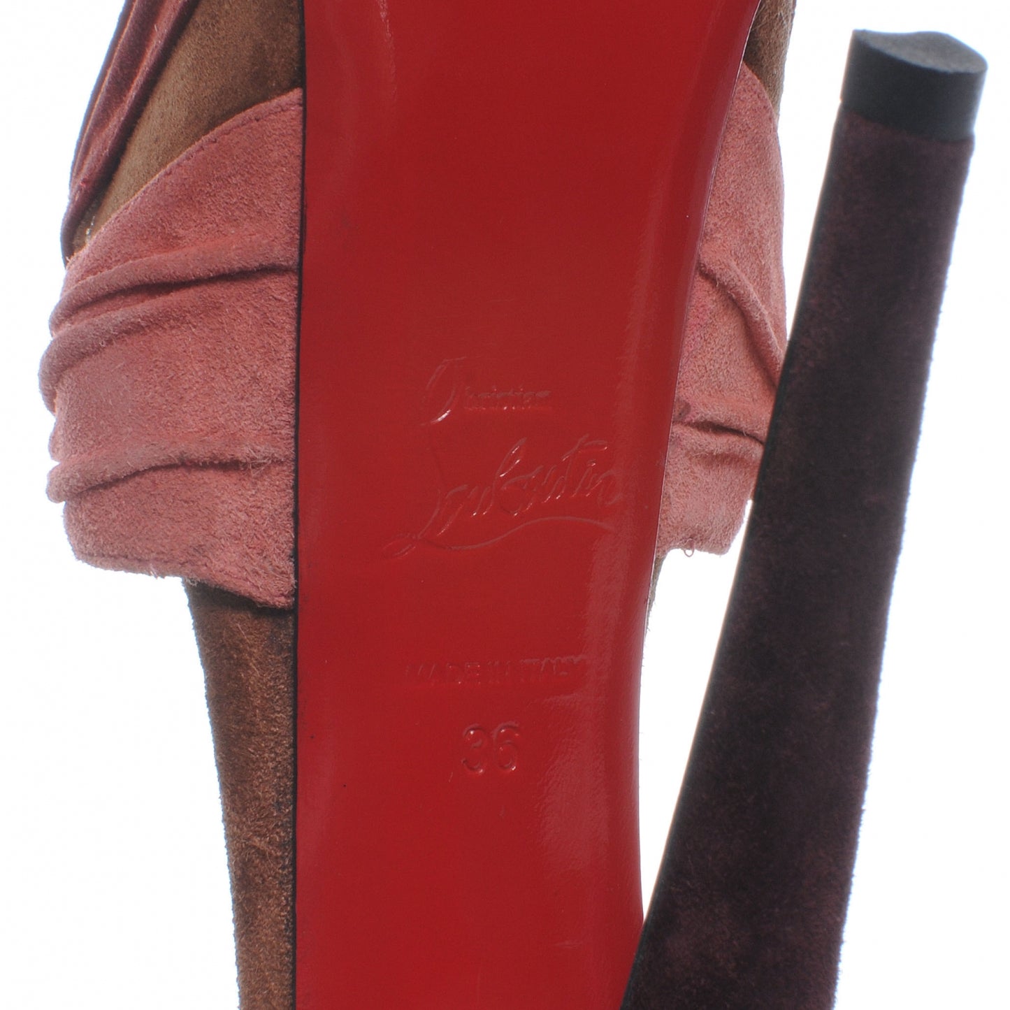 Suede Divinoche 160 Platform Pumps 36