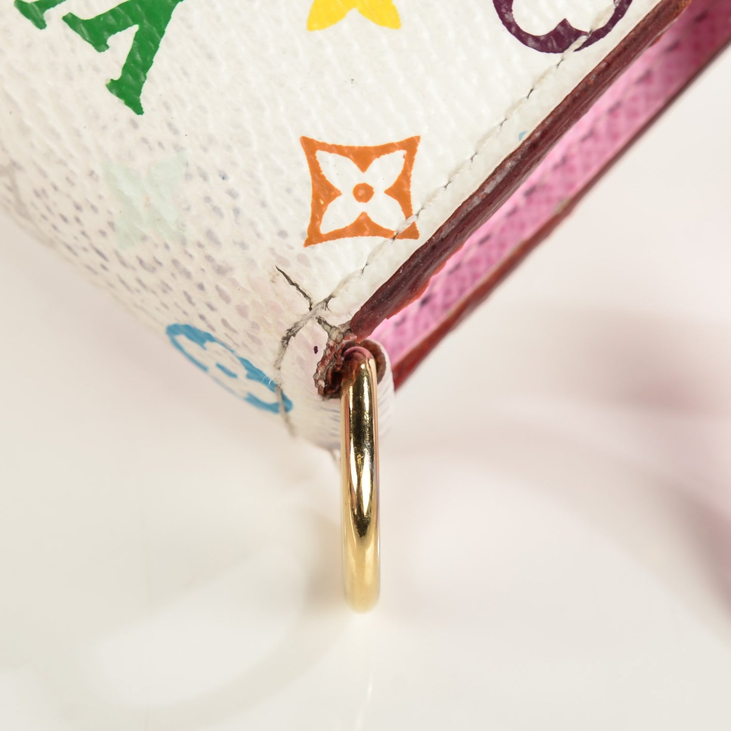 Monogram Multicolor Insolite Wallet White Litchi