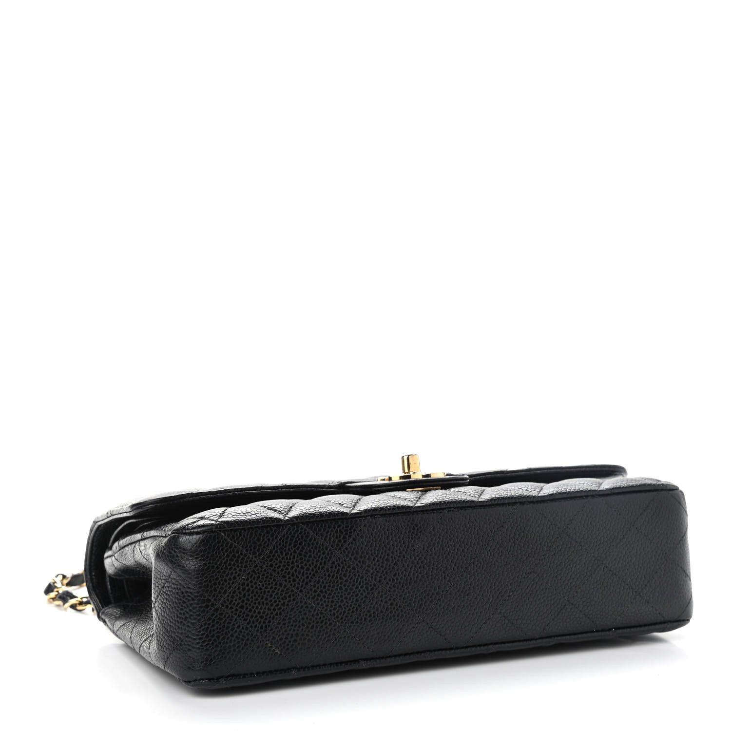 Chanel Caviar Quilted Medium Double Flap Black 4 of 12
