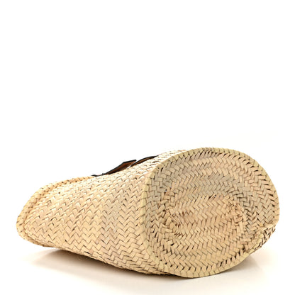 Loewe Raffia Basket Tote Bag Natural Tan 4 of 10