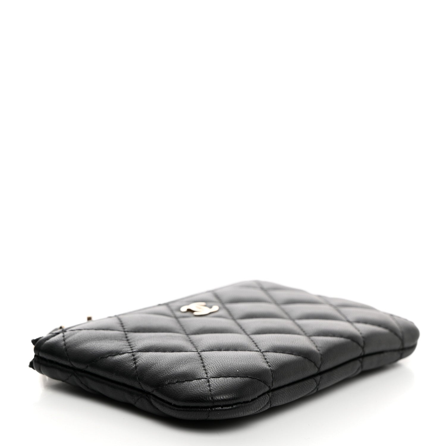 Chanel Lambskin Quilted Casino Coin Purse Black 4 of 11