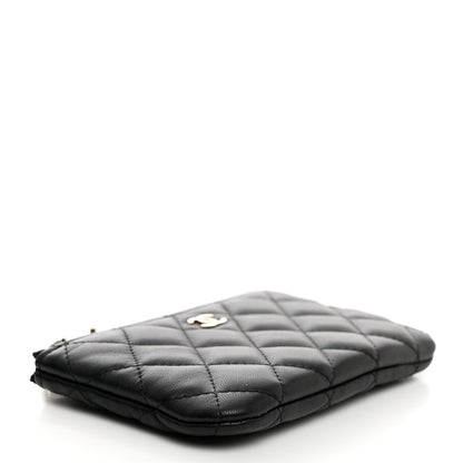 Chanel Lambskin Quilted Casino Coin Purse Black 4 of 11