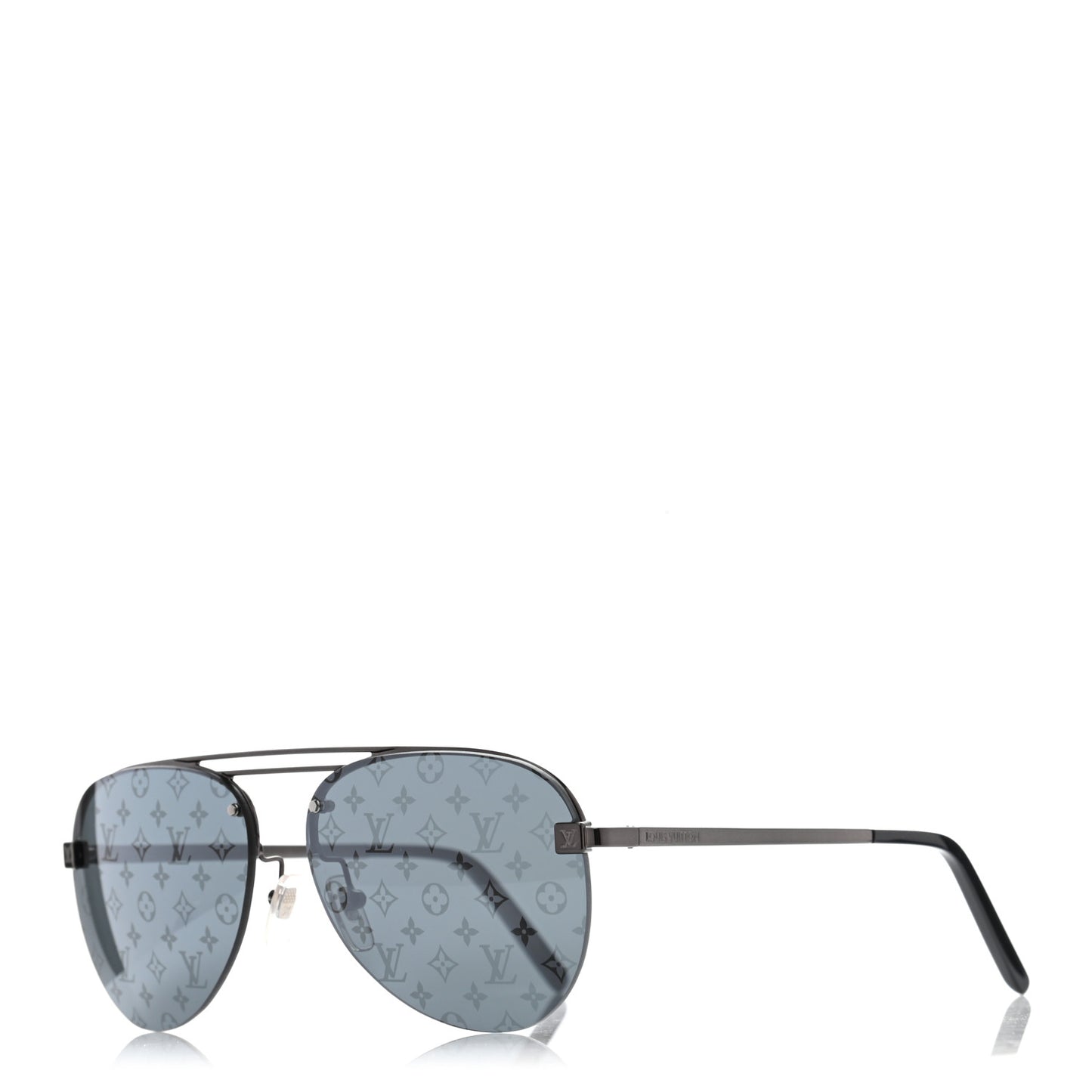 Monogram Clockwise Sunglasses Z1019E Dark Gun