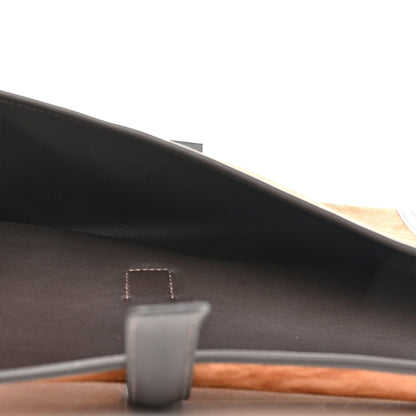 Hermes Veau Doblis Swift Jige Elan 29 Clutch Alezan Black 5 of 10
