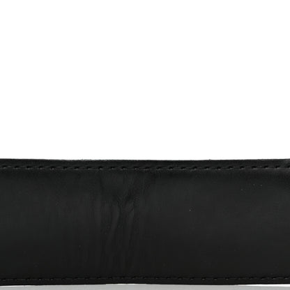 Louis Vuitton Monogram Eclipse Taigarama 40mm LV Initiales Reversible Belt 80 32 Black 6 of 7