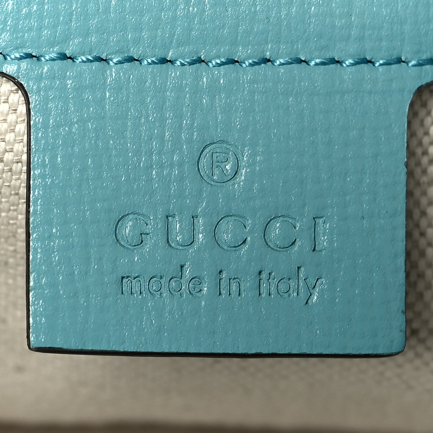 Gucci Straw Azalea Calfskin Horsebit 1955 Tote Bag Dusty Azure Black 6 of 10