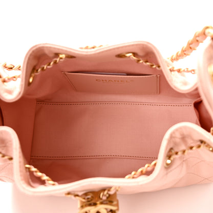 Chanel Caviar Quilted Mini Chanel 25 Handbag Light Pink 5 of 10