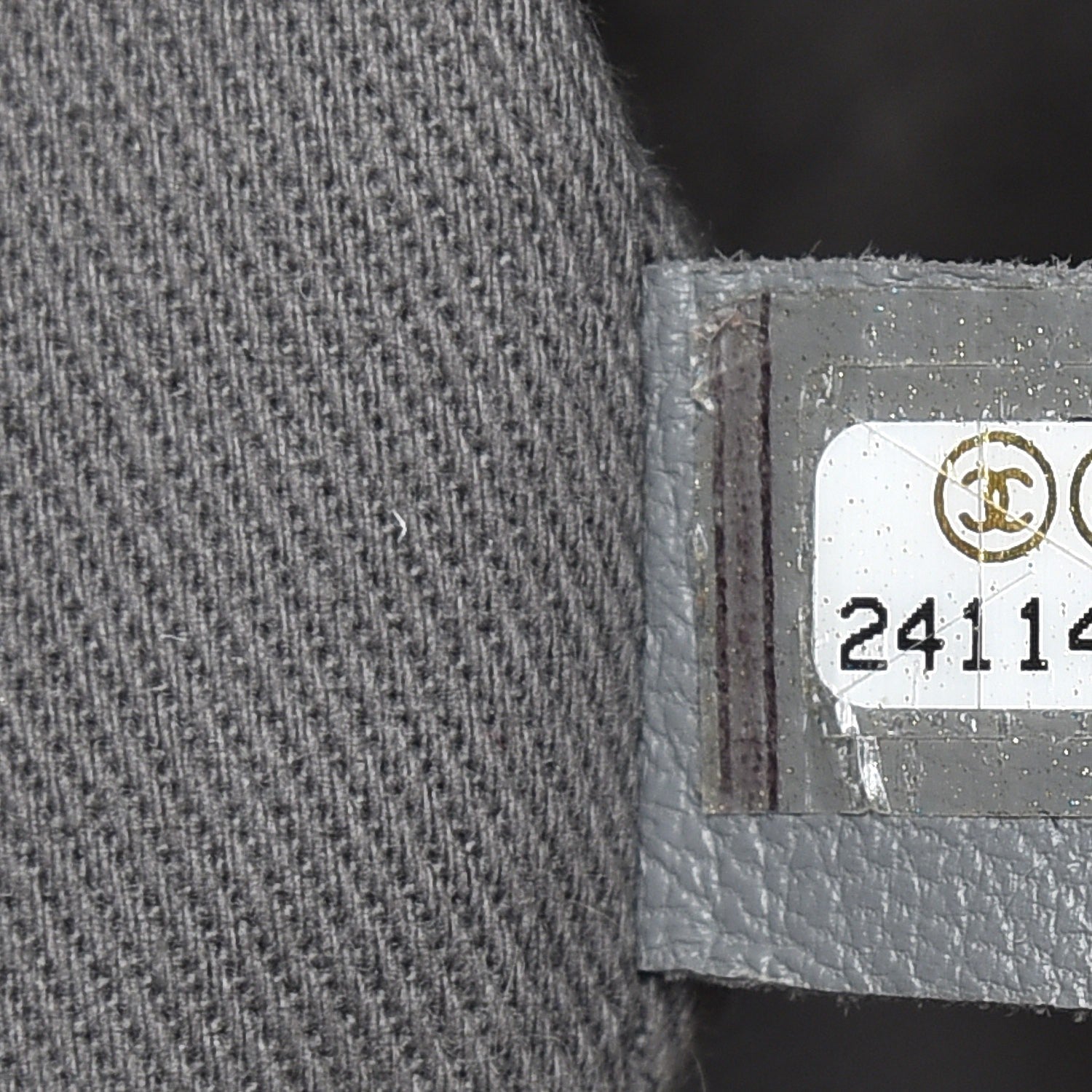 Chanel Canvas Large Deauville Tote Grey 8 of 14