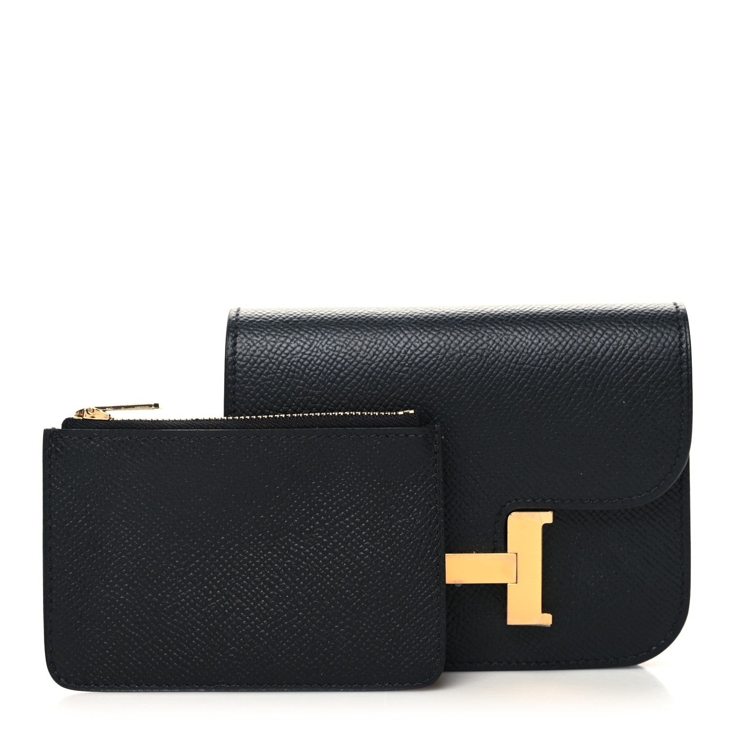 Hermes Epsom Constance Slim Wallet Black 1 of 11