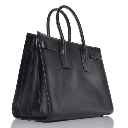 Saint Laurent Calfskin Large Sac De Jour Carryall Black 3 of 22