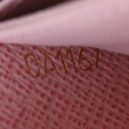 Louis Vuitton Monogram Clemence Wallet Rose Ballerine 6 of 8