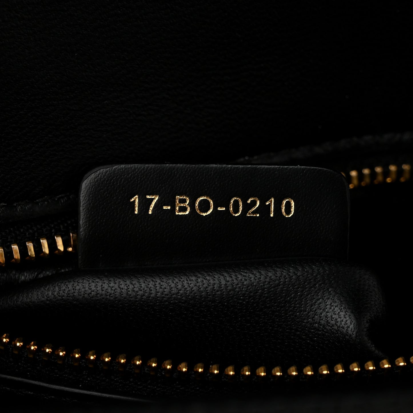 Patent Micro-Cannage 30 Montaigne Chain Flap Bag Black