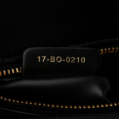 Christian Dior Patent Micro-Cannage 30 Montaigne Chain Flap Bag Black 7 of 11