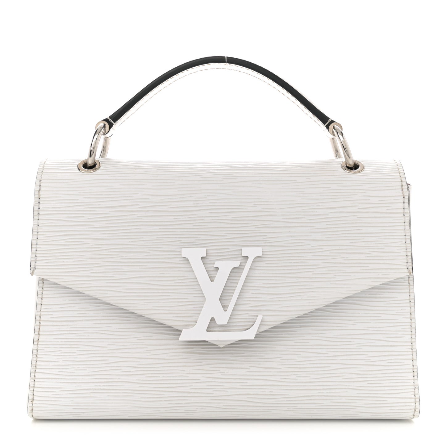 Epi Pochette Grenelle White