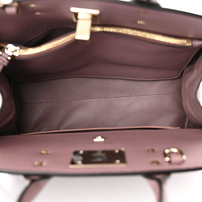 Salvatore Ferragamo Calfskin The Studio Bag Cinder Rose 5 of 10
