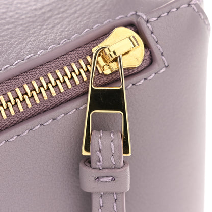 Loewe Soft Grained Calfskin Small Puzzle Edge Bag Pale Aubergine Glaze 11 of 13