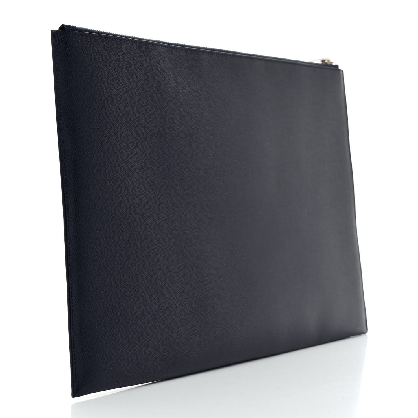 Grain De Poudre Zipped Document Holder Deep Marine
