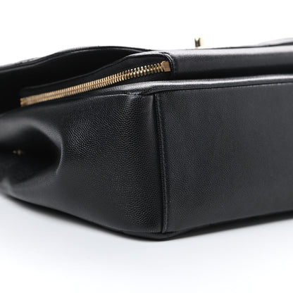 Chanel Caviar Quilted Large Business Affinity Flap Black 9 of 11