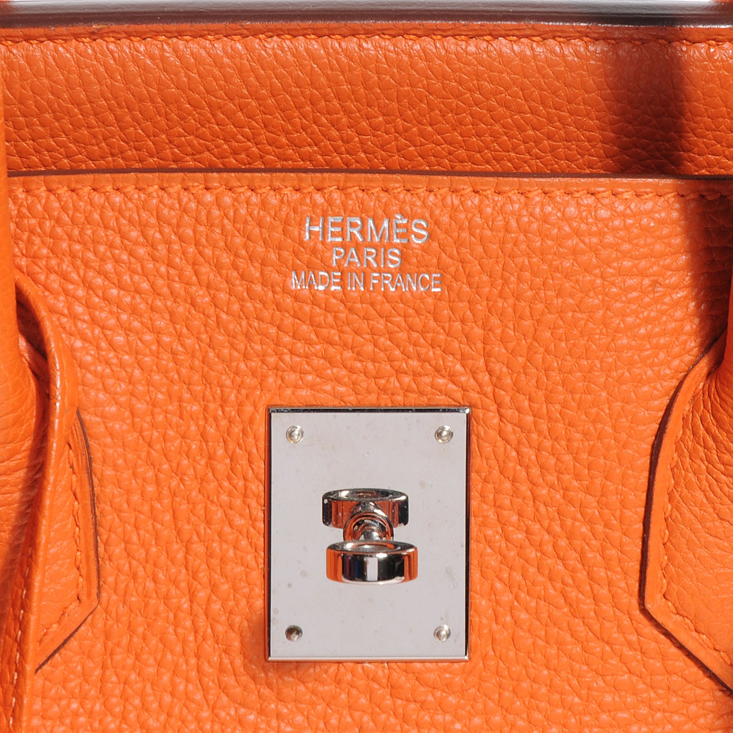 Togo Birkin 35 Orange