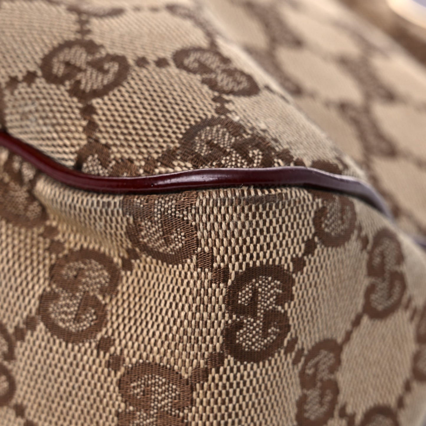 Monogram Medium Eclipse Shoulder Bag Red