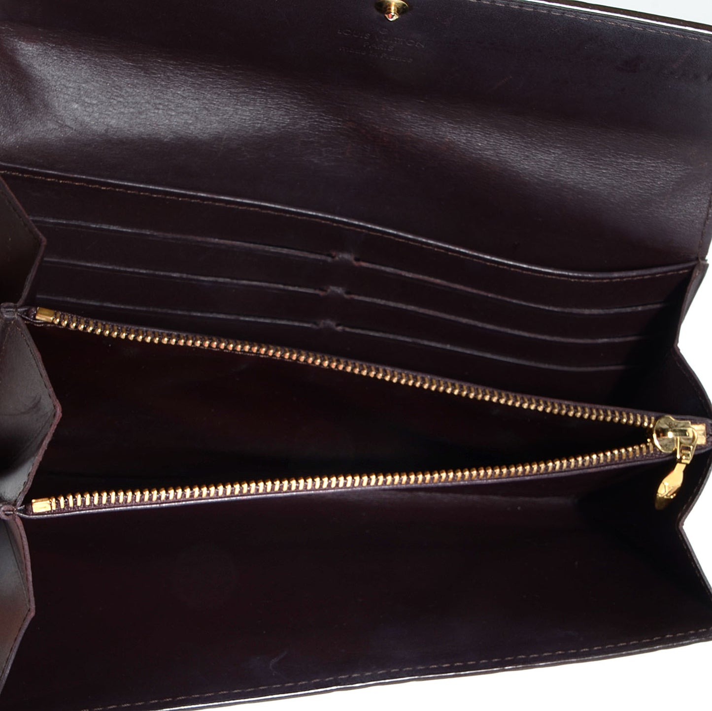 Vernis Sarah Wallet Amarante