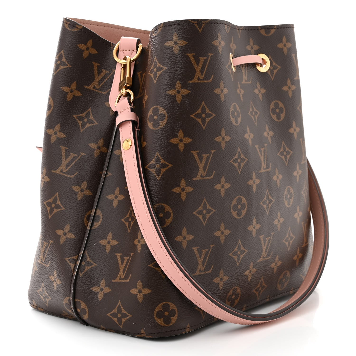 Louis Vuitton Monogram Neonoe MM Rose Poudre 3 of 11