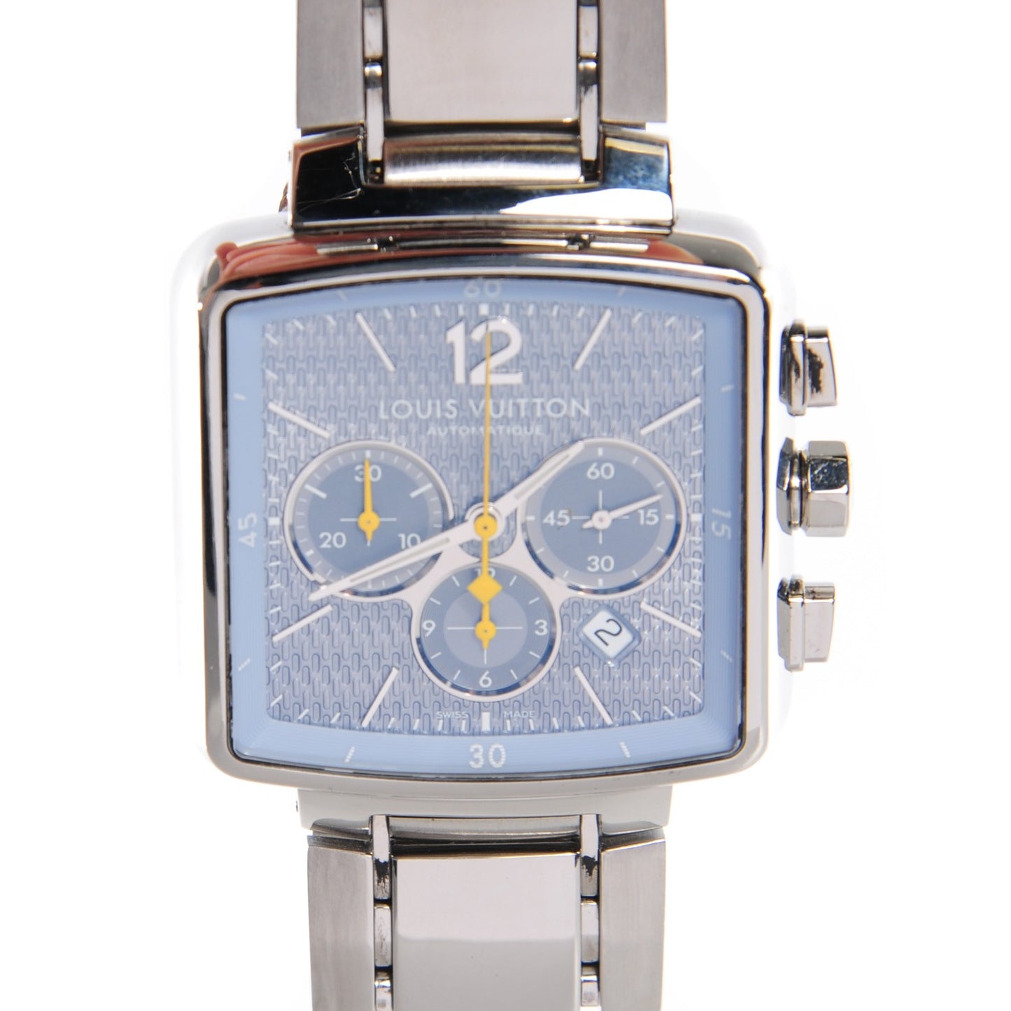 Stainless Steel 41mm Speedy Chronograph Automatic Watch Blue