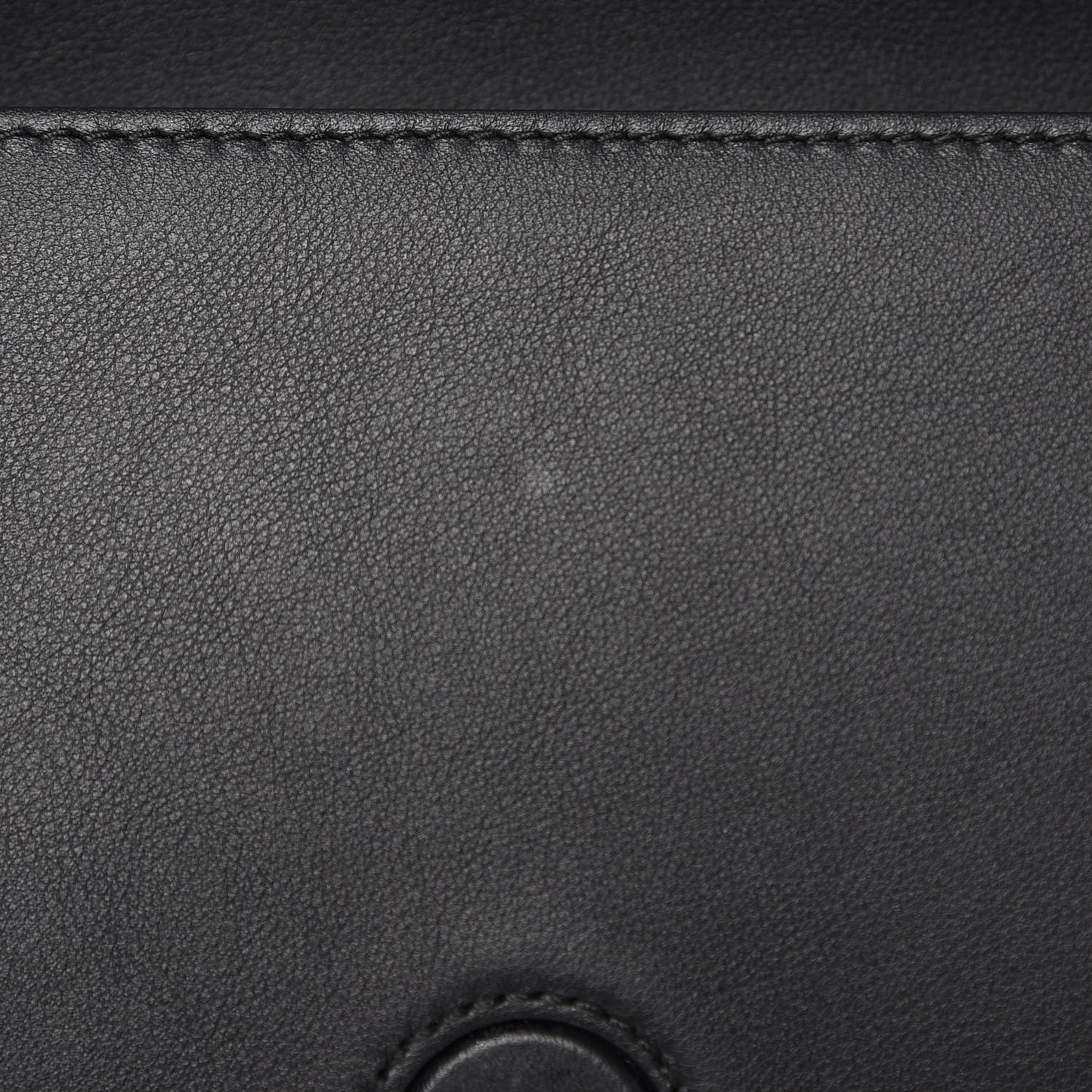 Calfskin Pearly GG Marmont Clutch Black