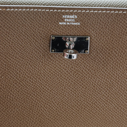 Hermes Epsom Kelly Longue Wallet Etoupe 8 of 8