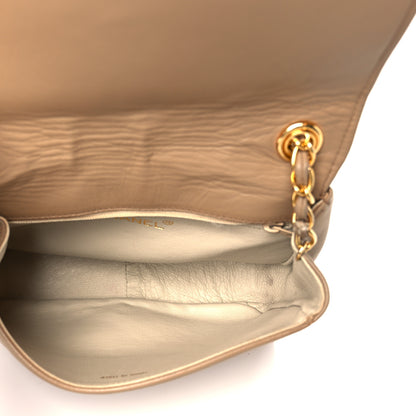 Chanel Lambskin Mini Timeless CC Flap Bag Beige 5 of 11
