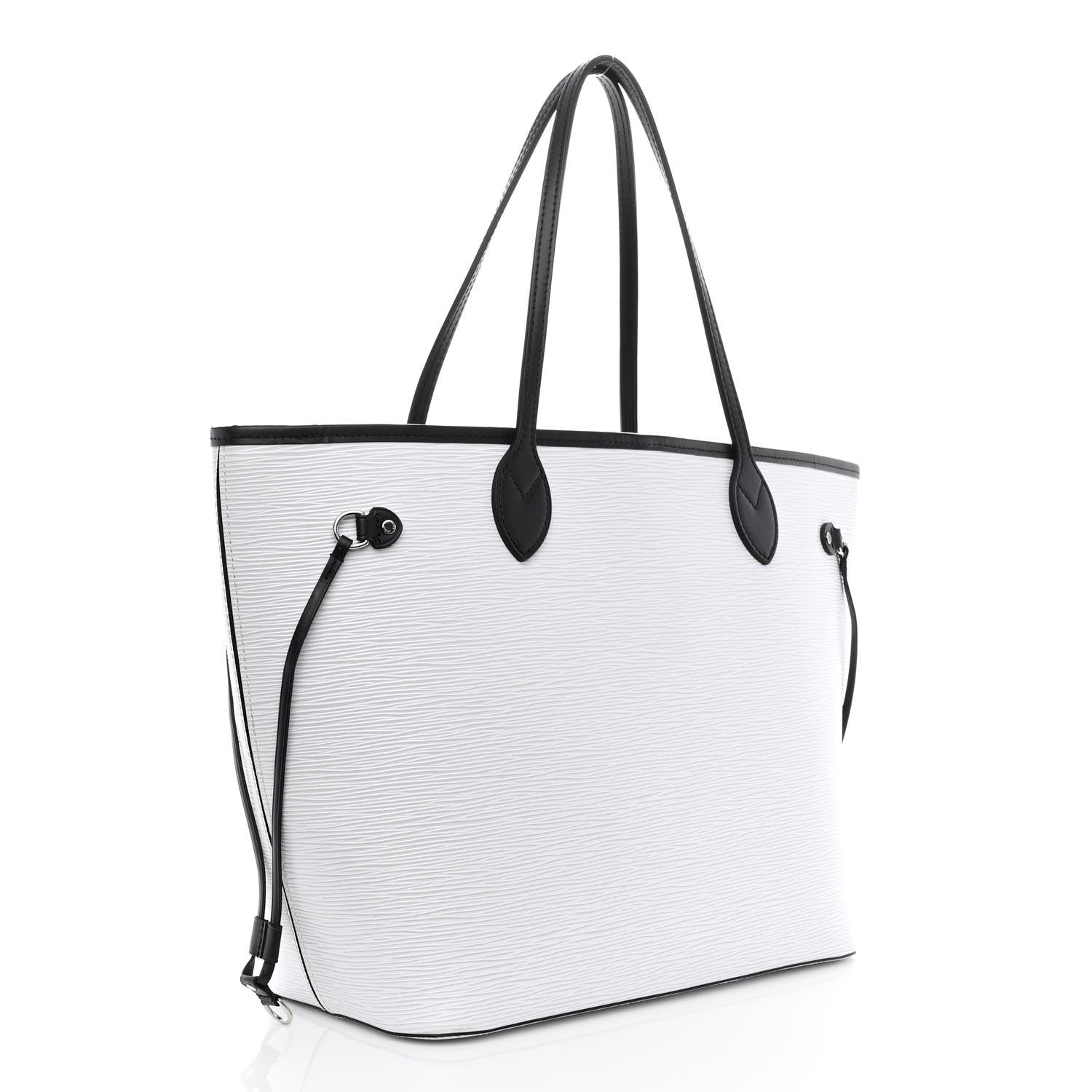 Louis Vuitton Epi Neverfull MM White 4 of 12