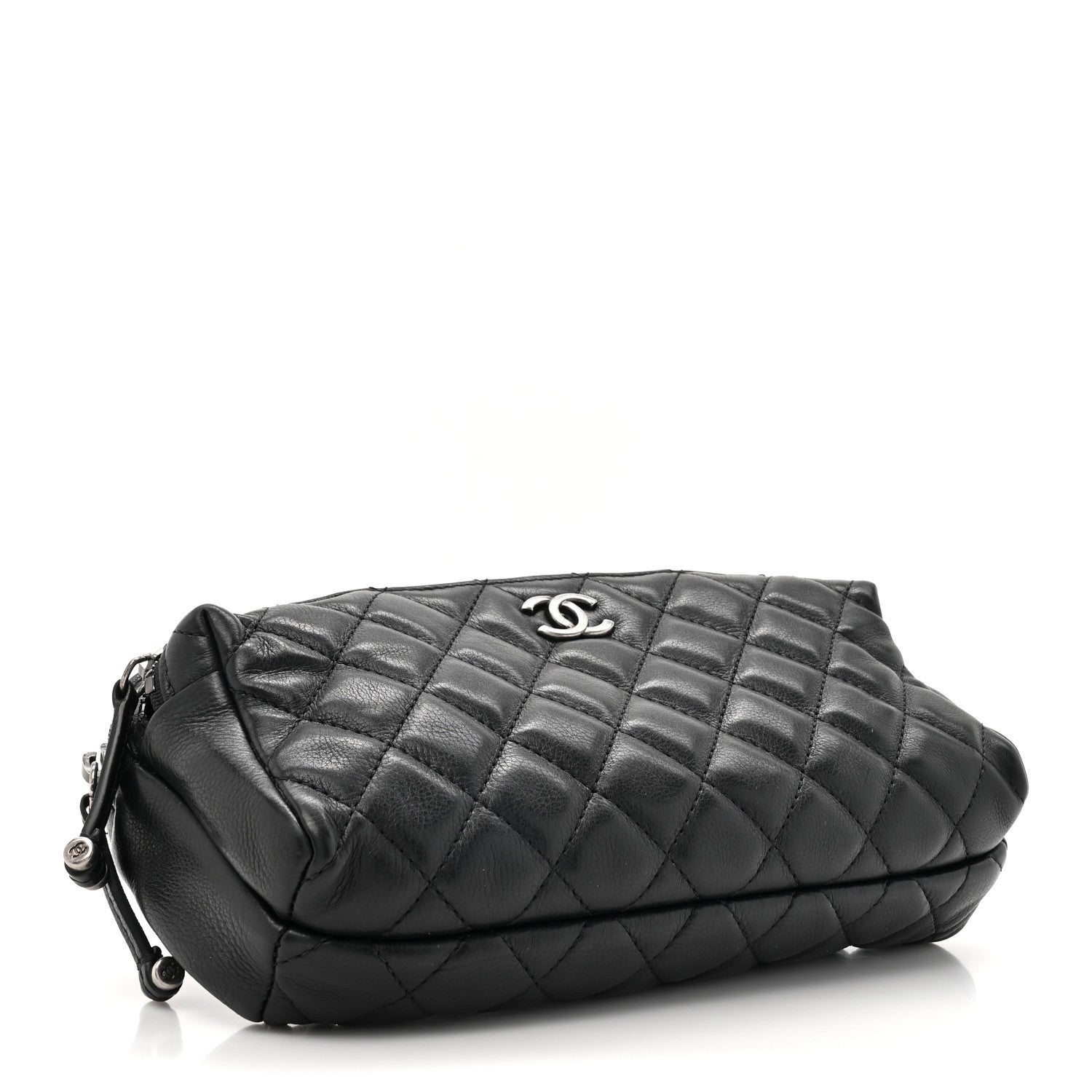 Chanel Calfskin Quilted Waist Bag Black 4 of 14