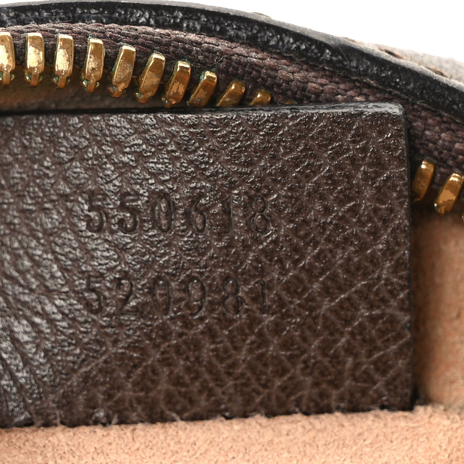 Gucci GG Supreme Monogram Web Mini Ophidia Round Shoulder Bag Brown 7 of 10