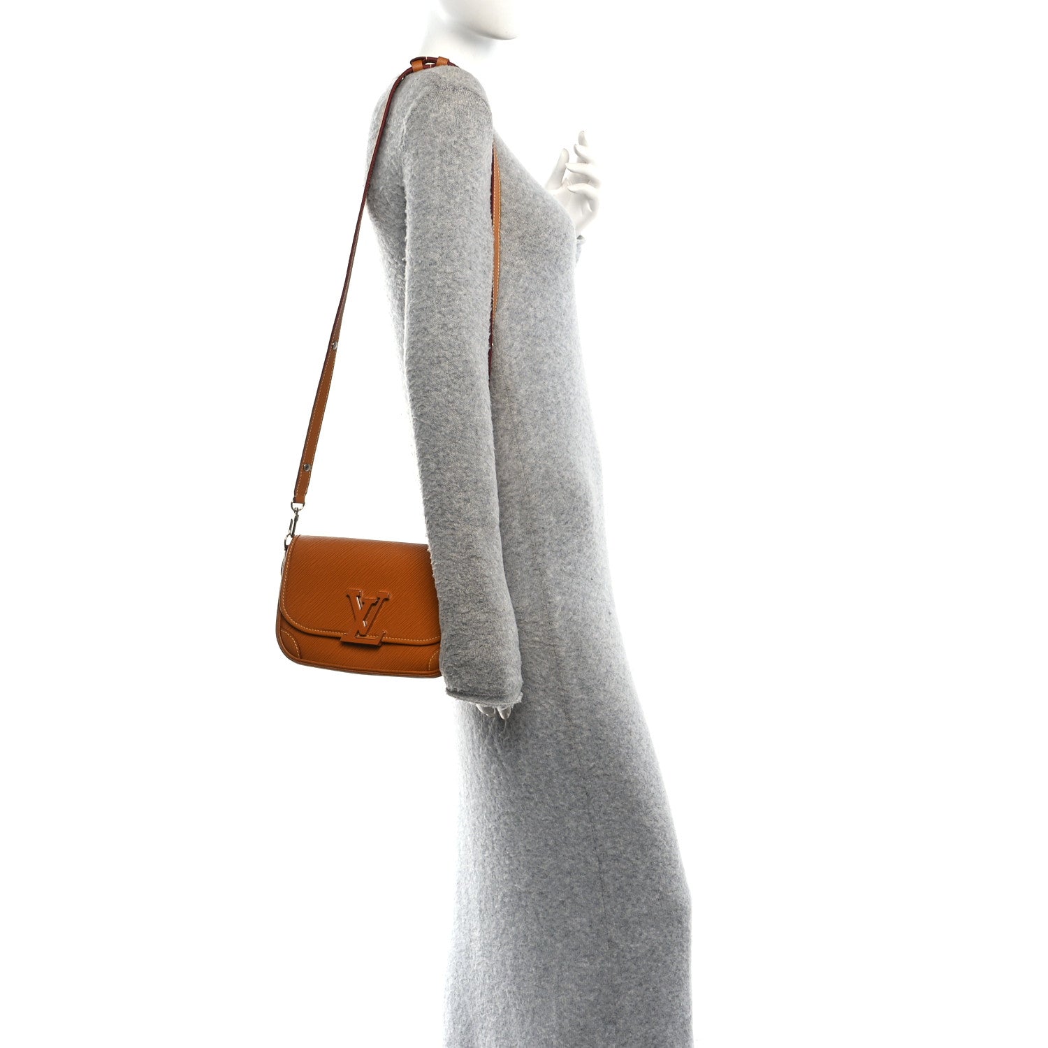 Louis Vuitton Epi Buci Crossbody Gold Honey 2 of 9
