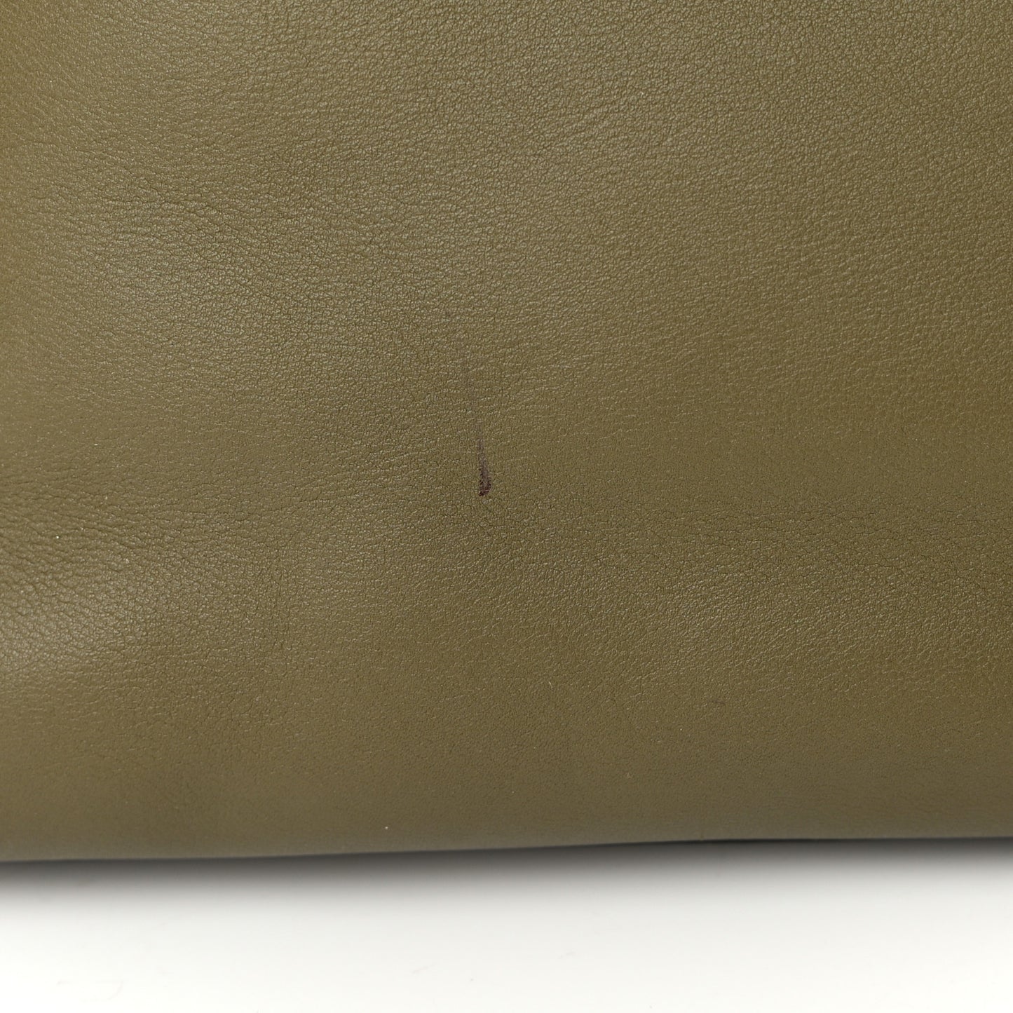 Smooth Calfskin Small Big Bag Army Green