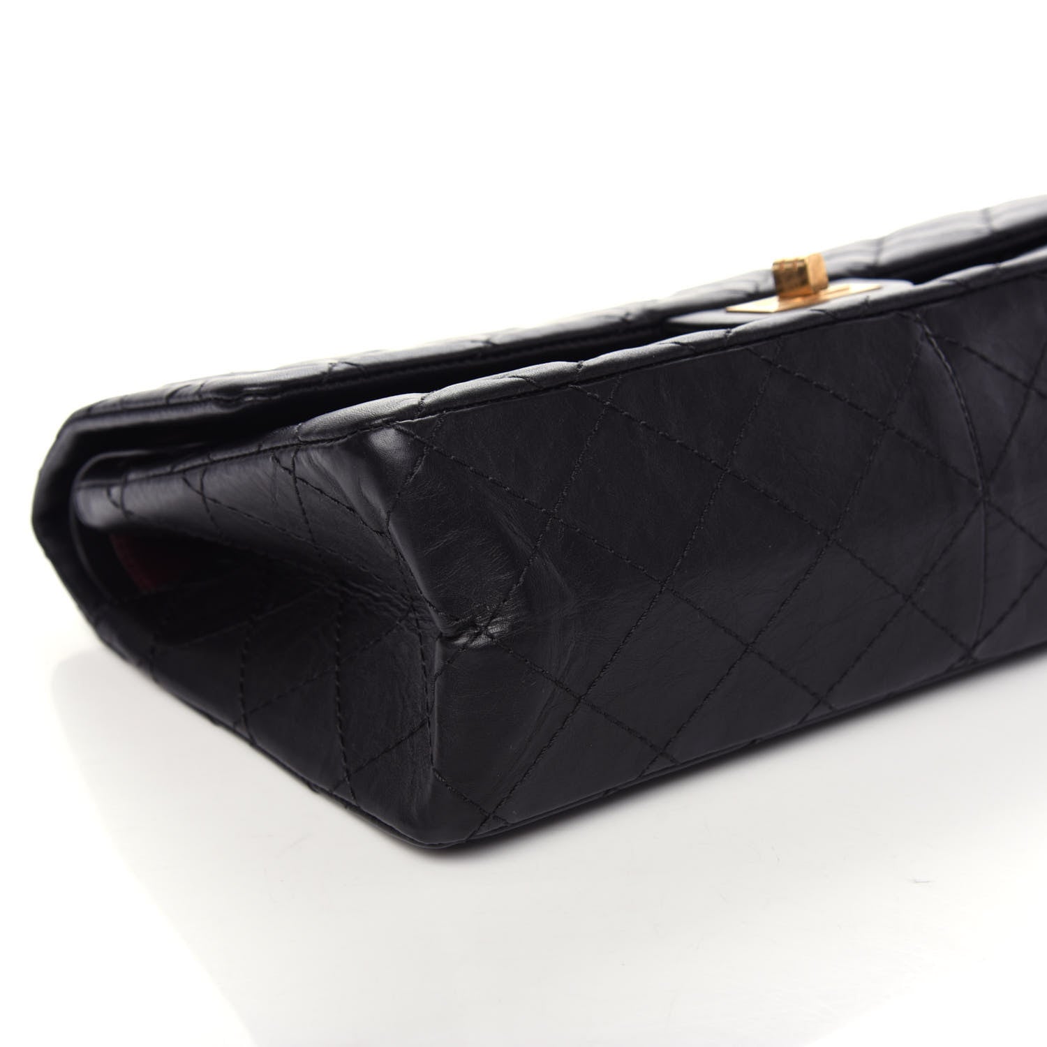 Chanel Aged Calfskin Quilted 2.55 Reissue 226 Flap Black 8 of 10