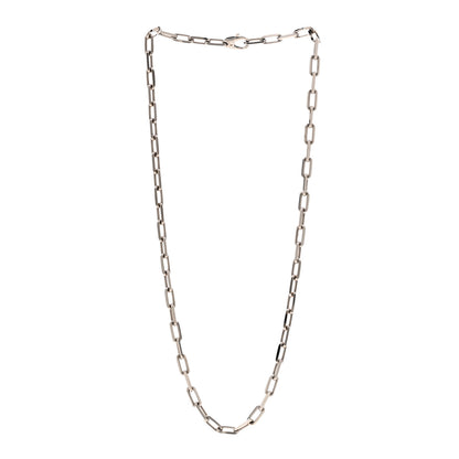 Cartier 18K White Gold Medium Santos De Cartier Link Necklace 3 of 5