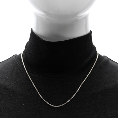David Yurman 18K Yellow Gold 1.7mm Box Chain Necklace 18" 2 of 4