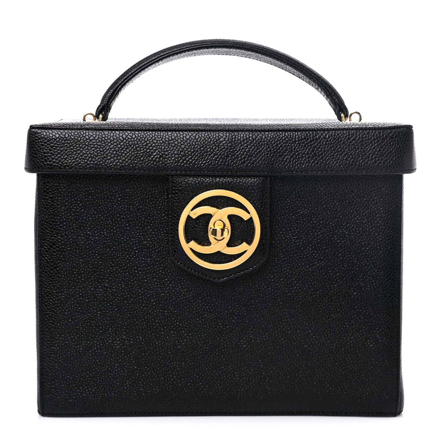 Caviar Vanity Train Case Black