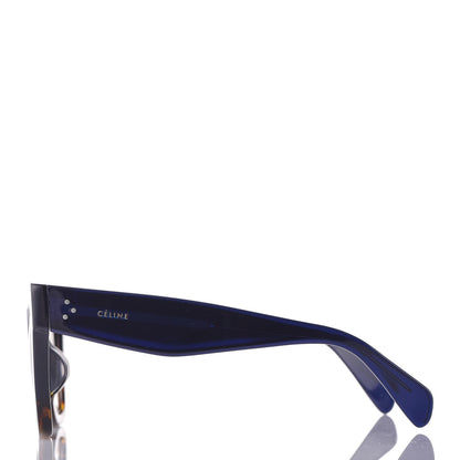 Celine Catherine Sunglasses CL 41098/F/S Blue Havana 3 of 7