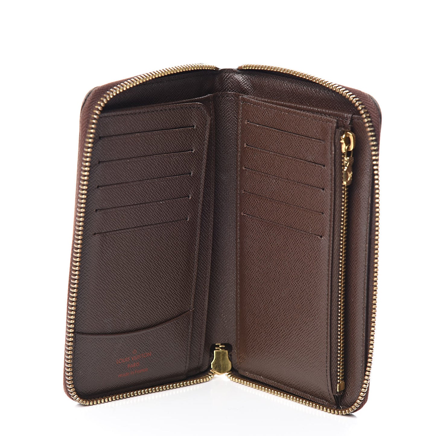 Damier Ebene Zippy Compact Wallet