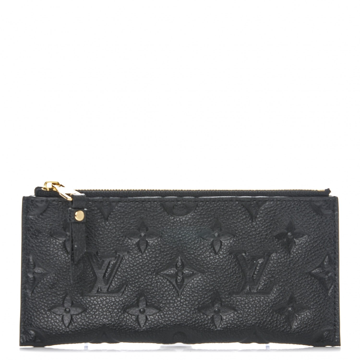 Louis Vuitton Empreinte Curieuse Wallet Zippered Insert Black 1 of 6