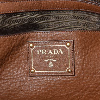 Prada Vitello Daino Tote Brandy 6 of 11