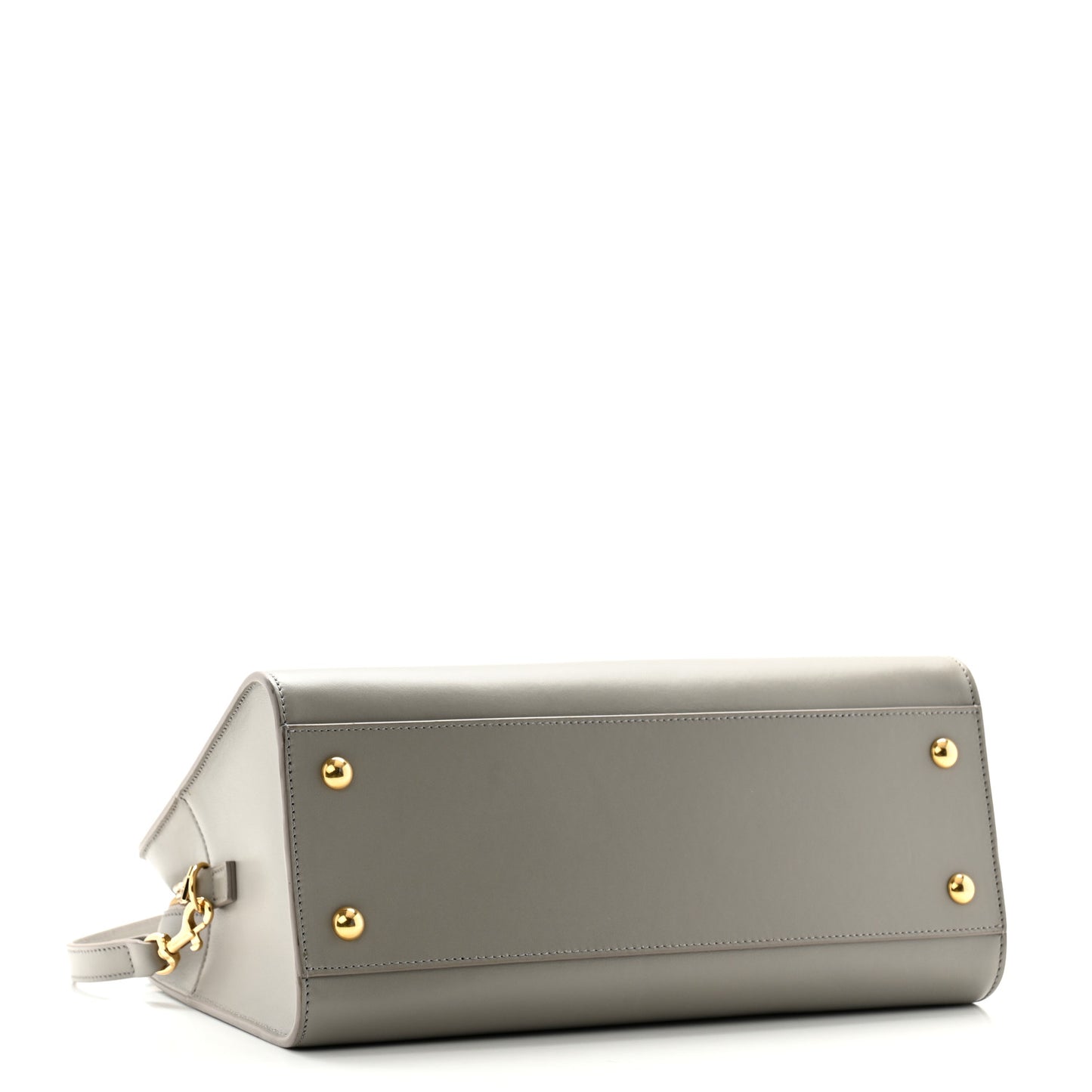 Smooth Calfskin Small Monogram Cabas Oyster Grey