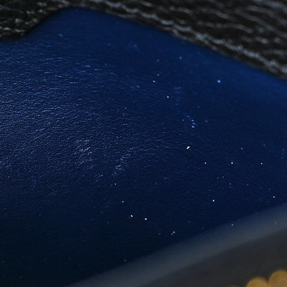 Louis Vuitton Taurillon Flower Capucines PM Black Blue 9 of 9