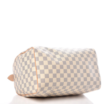 Louis Vuitton Damier Azur Speedy 30 4 of 10