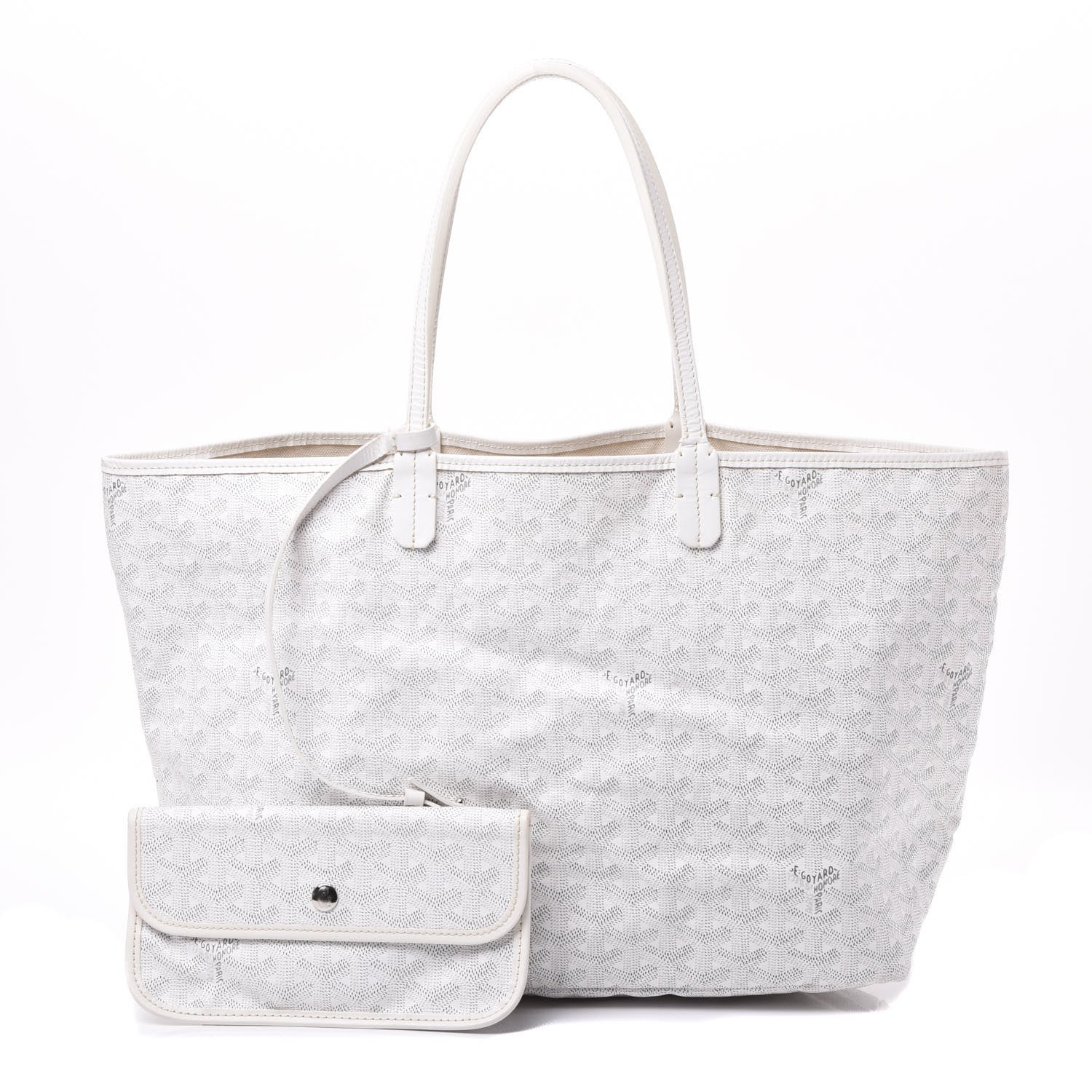 Goyard Goyardine Saint Louis PM White 1 of 12