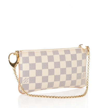 Louis Vuitton Damier Azur Pochette Milla MM 3 of 6